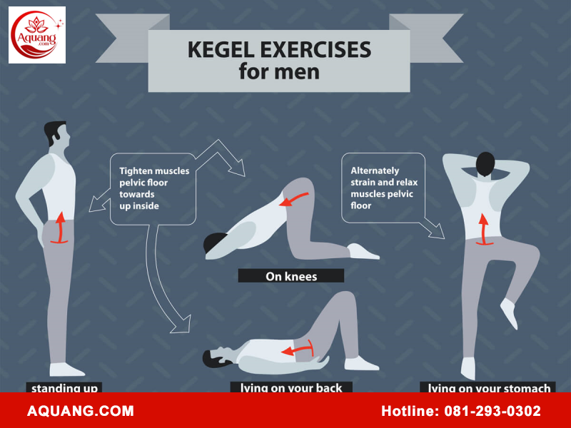 Hướng dẫn từng bước tập Kegel đúng cách cho nam