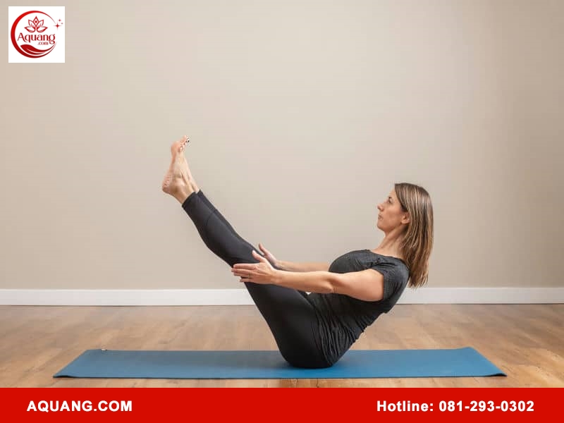 Tư thế con thuyền (Boat Pose)