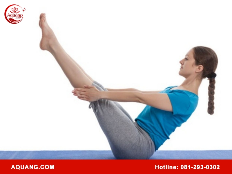 Tư thế boat pose (tư thế con thuyền)