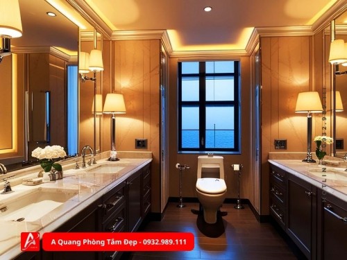 Bộ tủ chậu lavabo cao cấp